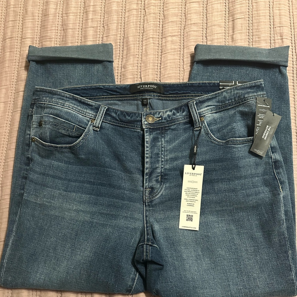NWT LIVERPOOL LOS ANGELES THE KEEPER BOYFRIEND IN PACTOLA - Picture 6 of 15